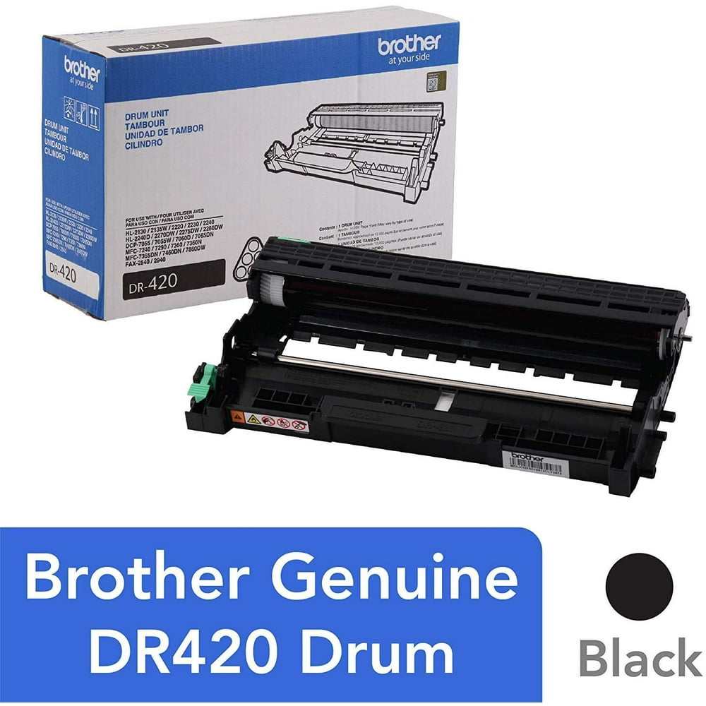 Brother Genuine Drum Unit Dr420 Yields Up To 12000 Pages Walmart