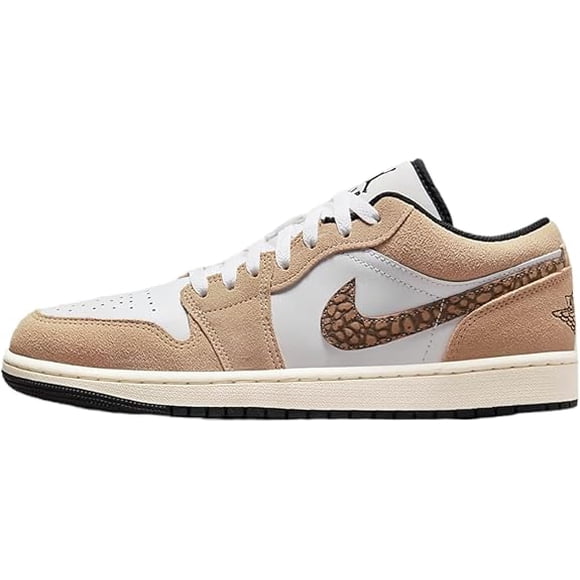 Nike Men's Air Jordan 1 Low Hemp Lt British Tan White running shoes