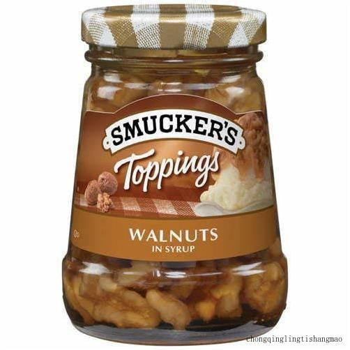 Walnuts In Syrup Topping 5 Ounce (Pack Of 3)