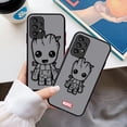 thumbnail image 4 of Case for Samsung Galaxy A73 A72 A71 A53 A52 A51 A50 A42 A32 A33 A30 A23 A22 A21S A20S 5G 4G LITE Case Funda Marvel Comics Groot, 4 of 5