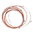 thumbnail image 4 of Acoustic Guitar Strings, Harmonious Stable Tuning 6Pcs Guitar String Set Metal Powerful Chord Soft Melody  For Performance, 4 of 8