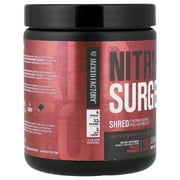 Jacked Factory Nitro Surge, Shred Thermogenic Pre-Workout, Fruit Punch, 7.93 oz. (225 g)