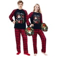 thumbnail image 5 of LuLiaMenton Family Christmas Pajamas, Red Plaid FAMILY Matching Sleepwear, Womens S, 5 of 5