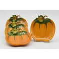 thumbnail image 3 of Ceramic Pumpkin Plates Set of 4 Kitchen Thanksgiving Home Gift, 3 of 3