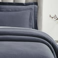thumbnail image 3 of BNM Cotton Matelasse Floral Wreath Bedspread Set, Full, Denim Blue, 3 of 7