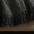 thumbnail image 3 of Safavieh Inaya 51" x 67" Bohemian Cotton Throw, Dark Gray, 3 of 4