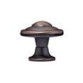 thumbnail image 2 of richelieu bp757 1-3/16 inch diameter mushroom cabinet knob, 2 of 5