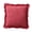 Red, variant on My Texas House 18"x18" Navy Ruffle Plaid Cotton Decorative Pillow