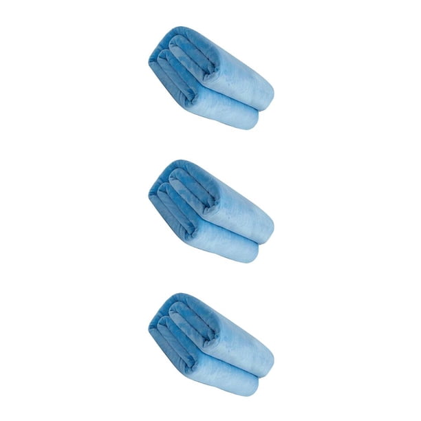 Billuyoard Manta de franela Invierno Adultos Niños Mantas plegables Interior Exterior Viajar Suministros de mantenimiento cálido Azul cielo 50x70cm Type1 NO1 Billuyoard CBP043893
