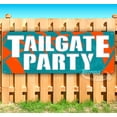 thumbnail image 1 of Tailgate Party 13 oz Vinyl Banner With Metal Grommets, 1 of 4