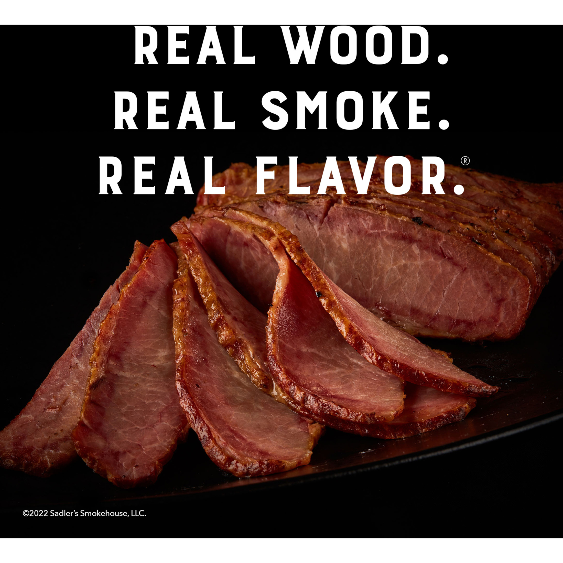 SADLER'S SMOKEHOUSE Seasoned TENDERSPLIT Sliced Beef Brisket, Refrigerated, 3-6 lbs Plastic Package