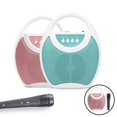 thumbnail image 1 of de micrófono de , juguetes para , niñas de 2 , reproductor de para con canciones, música, luces intermitentes, Rosado CUTICAT máquina de karaoke bluetooth, 1 of 7