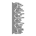 thumbnail image 2 of Troqueles de corte de metal con forma de carámbano de nieve, plantilla para álbum de recortes, tarjeta de papel, molde, relieve, decoración artesanal, 2 of 5