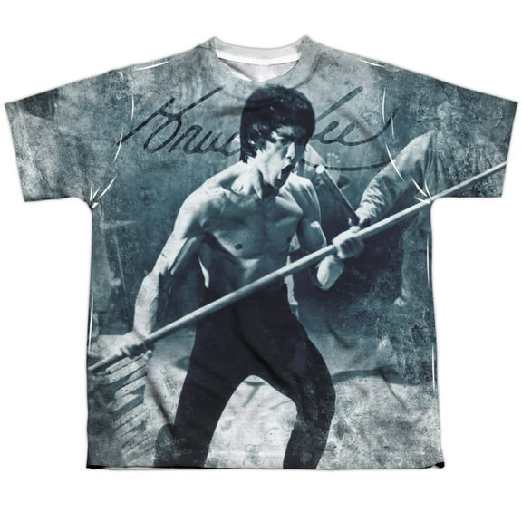 Bruce Lee - Whoooaa - Youth Short Sleeve Shirt - Medium