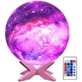 thumbnail image 1 of Hyodream 3d Moon Lamp Kids Night Light Galaxy Lamp 16 Colors Led, 1 of 1