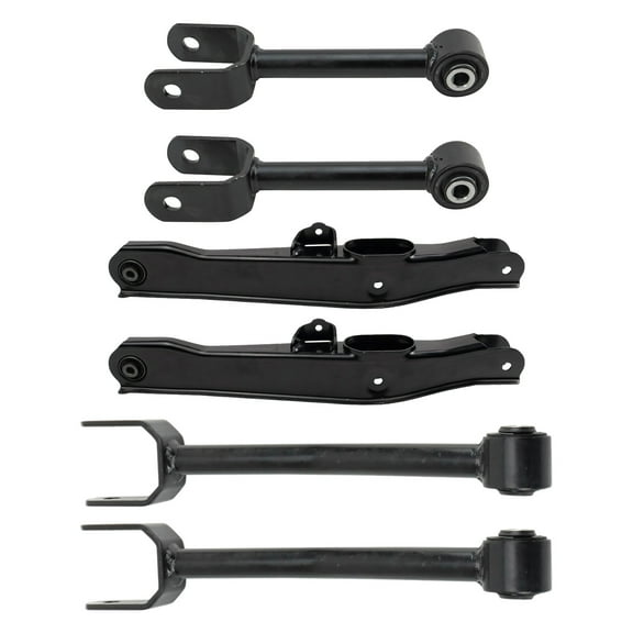 TRQ Rear Control Arm Set Fits 2011-2014 Chrysler 200 Dodge Avenger PSA38033