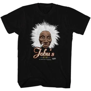Reprint Rare Major League Movie Jobu's Rum Is Very Bad To Steal Men's T Shirt Dennis Haysbert