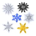 thumbnail image 3 of DIY cristal 05 copo de nieve colgante molde pegamento resina colgante espejo copo de nieve colgante joyería molde de silicona, 3 of 5