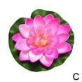 thumbnail image 1 of Artificial EVA Fake Lotus-Leaf Flowers Water Lily Floating Plants Pool HOT, 1 of 8