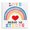 Love Strong Rainbow, variant on Stupell Industries Contemporary Love Makes Us Strong Rainbow Canvas Art, 17 x 17, by June Erica Vess