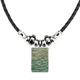 thumbnail image 1 of superficie del agua ripple azul olas pescado collar a mano colgante de cuerda de cuero Unbranded M, 1 of 3
