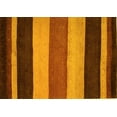 thumbnail image 1 of Ahgly Company Indoor Rectangle Abstract Yellow Contemporary Area Rugs, 6' x 9', 1 of 4