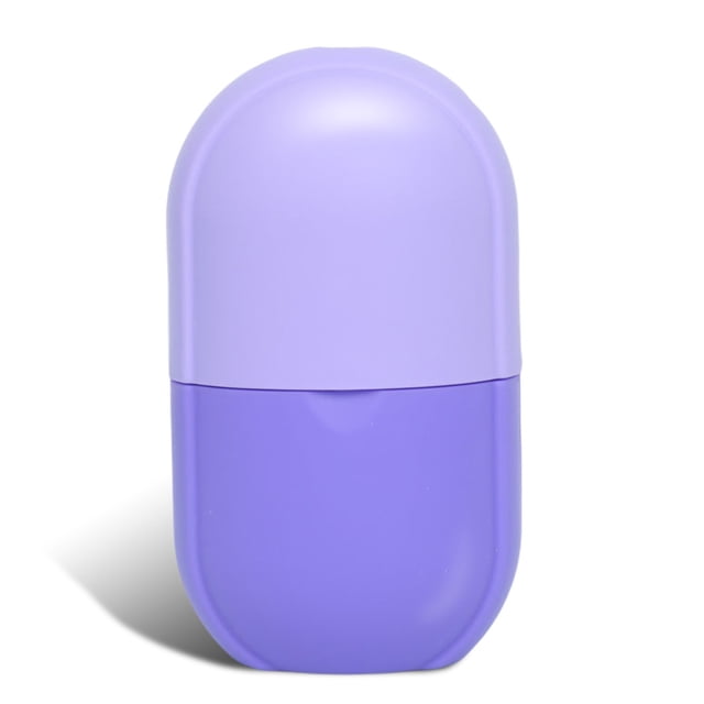 Massager Face Molde de hielo Hidratante profundo PORE RUBING REMOVE DE LÍNEA FINA LÍNEA RODAMIENTO ROLLING RAPING BLOCK MOLDETE Suministros de belleza Púrpura Advancent CE002939-03