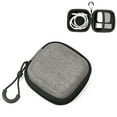 thumbnail image 2 of Estuche de transporte para auriculares y audífonos, compatible con MP3, Bluetooth y otros dispositivos, para proteger y almacenar de manera segura los accesorios de audio. Rojo Verde 2 piezas, 2 of 8