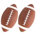 thumbnail image 3 of BRIGHTFUFU Pelota de Rugby para niños, pelota de entrenamiento para niños, pelota de Rugby reutilizable, 2 uds., 3 of 8
