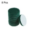 thumbnail image 6 of 8 Packs Drill Power Brush 4 Inch Tile Scrubber Scouring Pads 150-240 Grit for Household Cleaning, 6 of 6