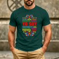 thumbnail image 2 of Bibifish Mens T Shirts Short Sleeve Crew Neck Latina Floral Letter Print Tees Hispanic Culture Casual Summer Daily Tops, 2 of 5