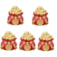 thumbnail image 4 of 5 PCS Mini Lucky Money Bag Decoration Festive Decoration Man 6.00X5.50X5.50CM, 4 of 8