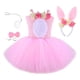 thumbnail image 5 of Diadema con tutú de conejo de Pascua, pajarita con cola, tocado con Orejas de conejo, novedad, traje de Animal para niños, para actuación, fiesta de SG Yinane Diadema de cola de disfraz, 5 of 8