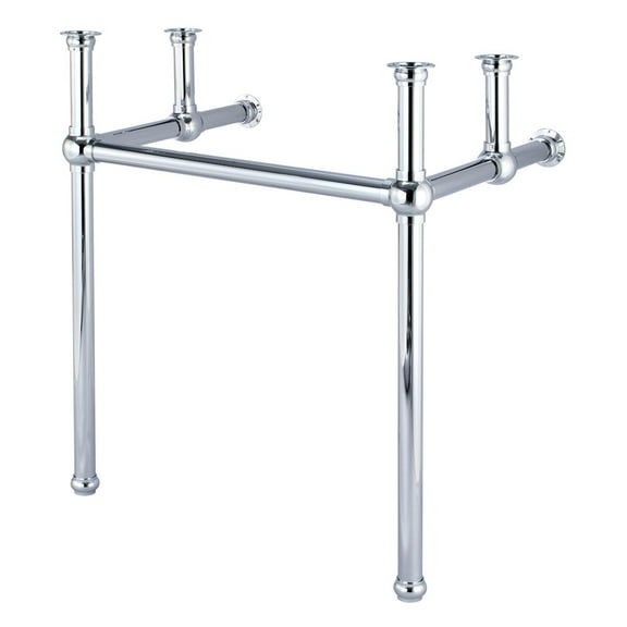 Water Creation 30 In. W. Single Wash Stand and P-Trap in Chrome Finish