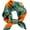 23-green Orange Flowers, variant on Mulberry Silk Scarfs Women Small Square Scarf 21" x 21" Breathable Lightweight Neckerchief Headscarf
