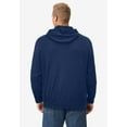thumbnail image 2 of KingSize Men's Big & Tall Waffle-Knit Thermal Hoodie, 2 of 3