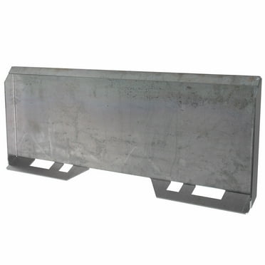 RVNI Tractor Attachment 5/16" Skid Steer Mount Plate Quick Attachment Loader Plate for Kubota Bobcat Tractor Pallet Forks