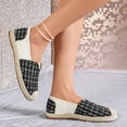 thumbnail image 5 of Willtoo Flat Shoes for Women Slip-On Round Toe Breathable Loafers Non Slip Lightweight Casual Walking Shoes Knit Wide Toe Comfortable Footwear, 5 of 6