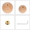 thumbnail image 4 of YQHWQ Inch Shank Cable Drill Guide Bumper Ball Set Flexible Shank Mounting Drill Guide Kit Flexible In-Wall Drill Guide Tool, 4 of 5