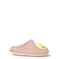 thumbnail image 2 of Dakota Fleece Girls Smiley Cozy Comfort Slippers, 2 of 6