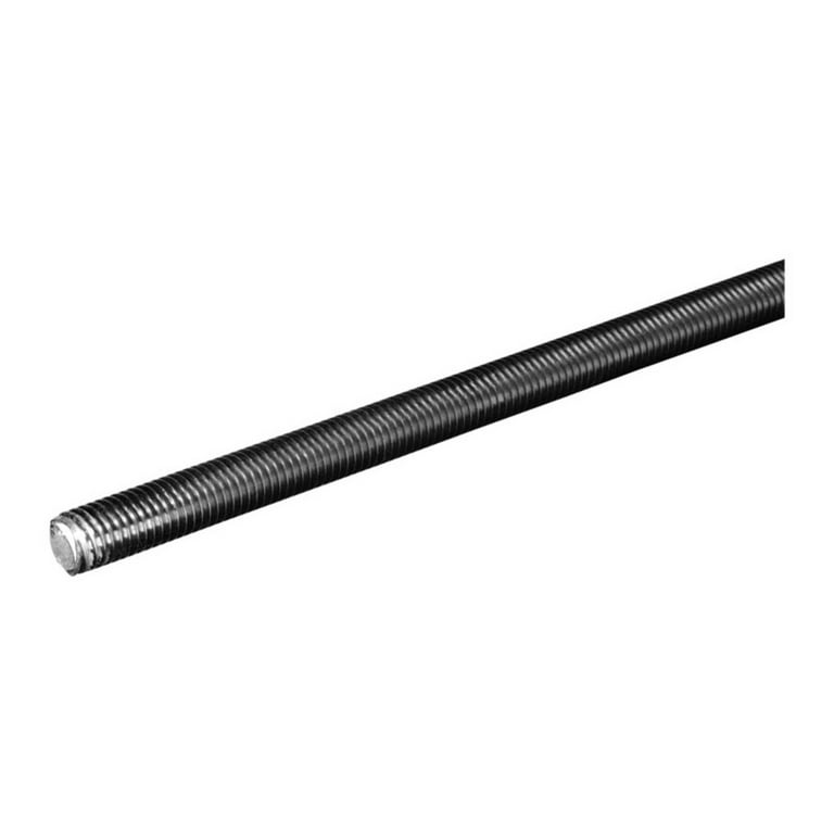Boltmaster 3/8-16 in. D X 12 in. L Steel Threaded Rod Boltmaster 3/8-16 in. D X 12 in. L Steel Threaded Rod