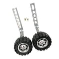 thumbnail image 3 of ZLight Support de Vélo pour Enfants Stabilisateurs de Roues Accessoires Pièces de Réparation Robustes Support Argenté Diamètre de Roue 11 cm, 3 of 6
