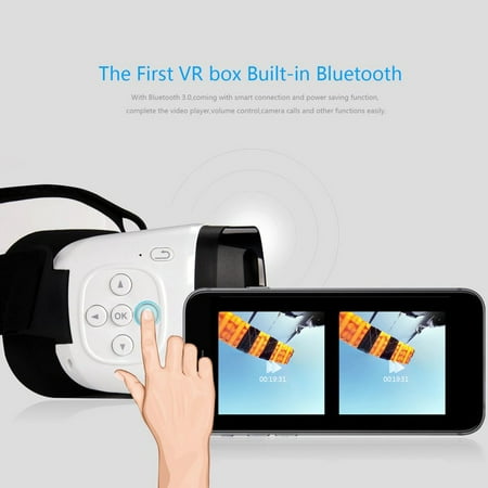 LESHP bluetoot h 3D VR Glasses Headset Virtual Reality Goggles for Smartphones