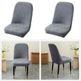 thumbnail image 4 of Mosey Chair Cover Elastic Slip-Resistant Seat Cover Jacquard Pattern Chair Protector for Home Dining Room Decoration, 4 of 8