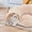 Beige, variant on Barara King Soft Plush Cat Tunnel Donut Bed, Indoor Peekaboo Cat Cave Hideway for Kittens Cats Rabbit Small Pet Play Furniture, Brown