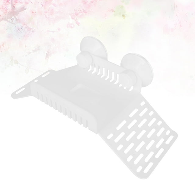 MERRYHAPY Turtle Tank Climbing Ramp Plastic White 1Pcs 10.6*4.3in For Pet Turtle Tank