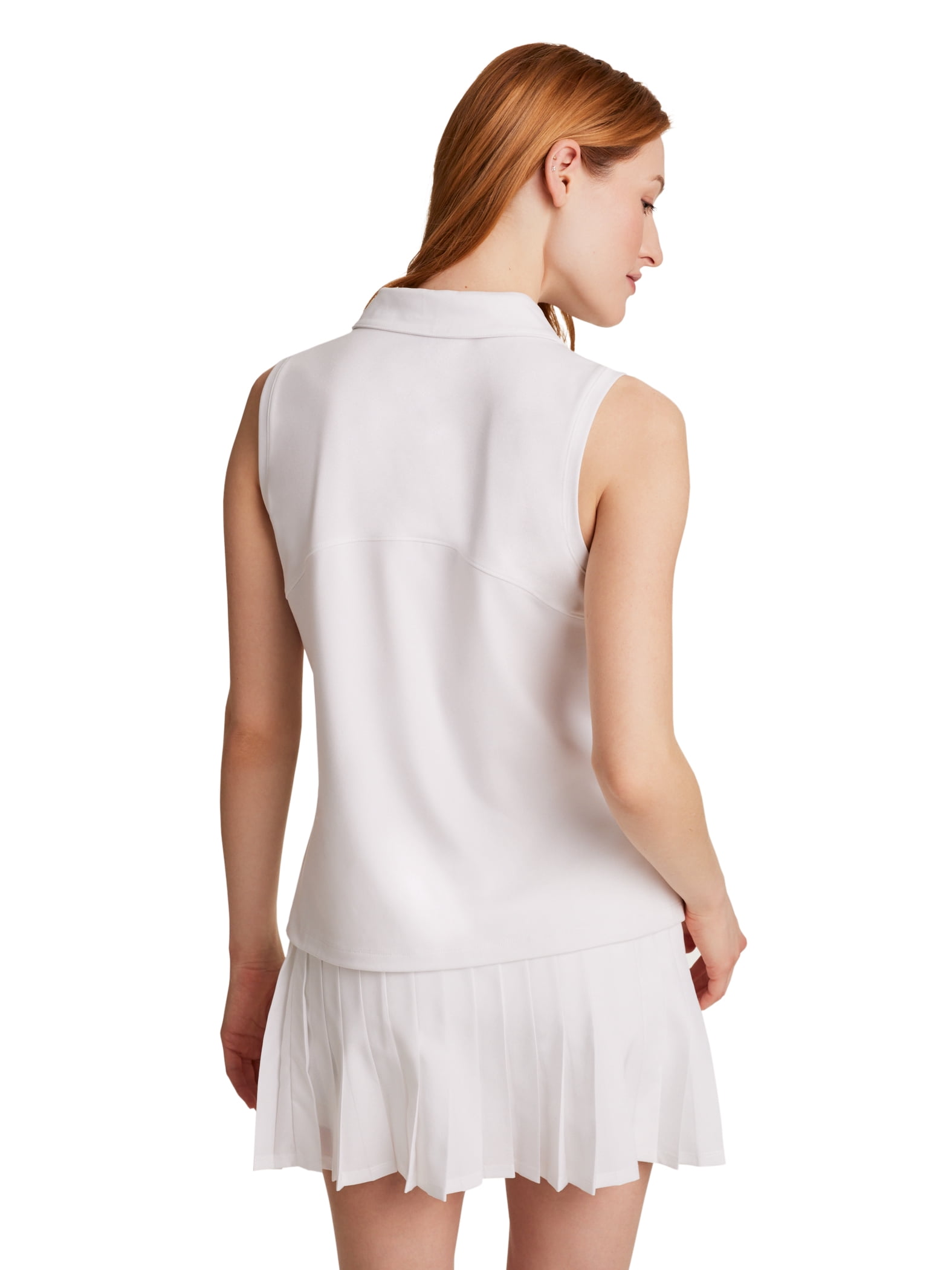 Reebok Women's Baseline Sleeveless Polo, Sizes XS-XXXL