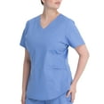 Scrubstar Women's Core Essentials Stretch VNeck Scrub Top WM01T893