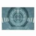 thumbnail image 1 of Outer Space Cutting Board, Spaceship Earth Corridor Adventure to Cosmos Ufo Lands Travel Architecture Walls, Decorative Tempered Glass Cutting and Serving Board, Small Size, Blue, by Ambesonne, 1 of 1