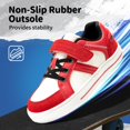 thumbnail image 2 of Zapatillas para Niños DREAM PAIRS TimberTot Blanco Rojo Talla 11, 2 of 5